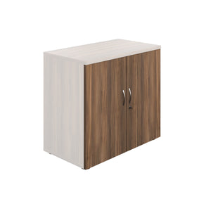 Wooden Storage Cupboard Doors | 700mm | Dark Walnut