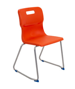 Titan Skid Base Chair | Size 6 | Orange