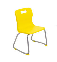 Load image into Gallery viewer, Titan Skid Base Chair | Size 3 | Yellow