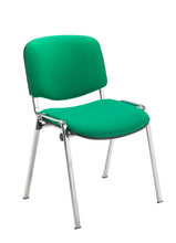 Load image into Gallery viewer, Club Chair with Chrome | Green/Chrome