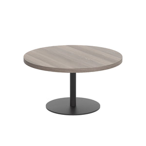 Contract Table Low | 800mm | Grey Oak/Black