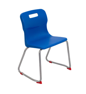 Titan Skid Base Chair | Size 4 | Blue
