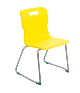 Titan Skid Base Chair | Size 5 | Yellow