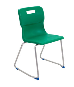 Titan Skid Base Chair | Size 6 | Green