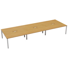 Load image into Gallery viewer, CB Bench with Cut Out: 6 Person | 1200 X 800 | Nova Oak/White