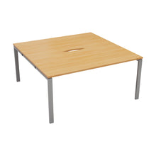 Load image into Gallery viewer, CB Bench with Cut Out: 2 Person | 1200 X 800 | Beech/Silver