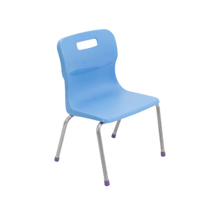 Titan 4 Leg Chair | Size 2 | Sky Blue