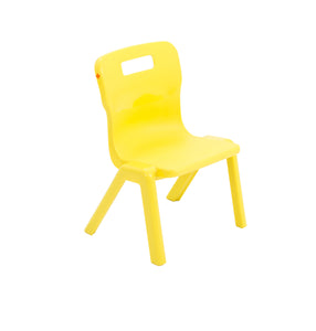 Titan One Piece Chair | Size 1 | Yellow