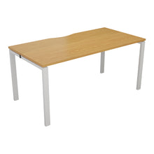 Load image into Gallery viewer, CB Bench with Cut Out: 1 Person | 1400 X 800 | Nova Oak/White