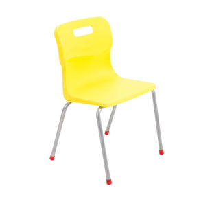 Titan 4 Leg Chair | Size 4 | Yellow