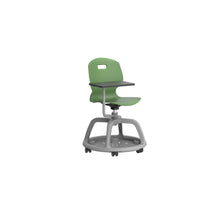 Load image into Gallery viewer, Arc Community Swivel Chair With Arm Tablet | Forest