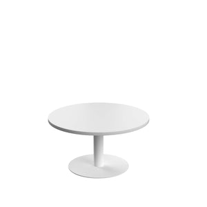 Contract Table Low | 800mm | White/White