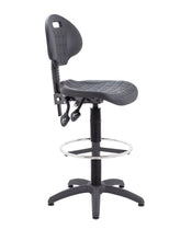 Load image into Gallery viewer, Factory Chair 2 Lever with Draughtsman Kit | Static Foot Ring | Black