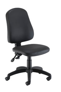 Calypso 2 High Back Operator Chair | Black PU