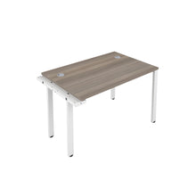 Load image into Gallery viewer, CB Bench Extension with Cable Ports: 1 Person | 1600 X 800 | Grey Oak/White