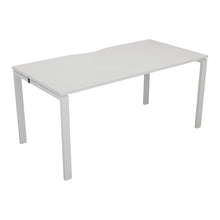 Load image into Gallery viewer, CB Bench with Cut Out: 1 Person | 1200 X 800 | White/White