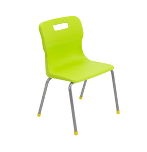 Titan 4 Leg Chair | Size 3 | Lime