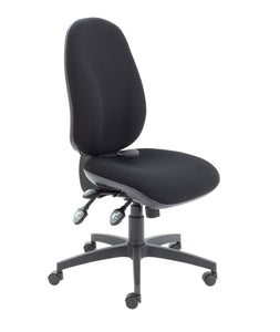 Maxi Ergo Chair With Lumbar Pump | Black