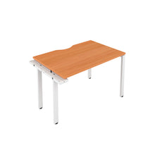 Load image into Gallery viewer, CB Bench Extension with Cut Out: 1 Person | 1200 X 800 | Beech/White