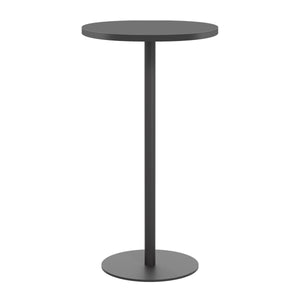 Contract Table High | 600mm | Black/Black