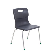 Load image into Gallery viewer, Titan 4 Leg Chair | Size 5 | Charcoal
