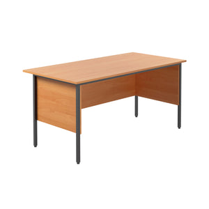 Eco 18 Rectangular Desk | 1500 X 750 | Beech/Black