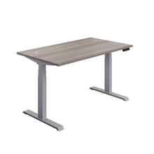 Load image into Gallery viewer, Economy Sit Stand Desk | 1800 X 800 | Grey Oak/Silver