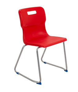 Titan Skid Base Chair | Size 6 | Red
