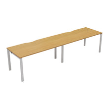 Load image into Gallery viewer, CB Single Bench with Cut Out: 2 Person | 1600 X 800 | Nova Oak/White