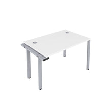 Load image into Gallery viewer, CB Bench Extension with Cable Ports: 1 Person | 1600 X 800 | White/Silver