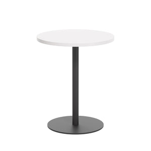 Contract Table Mid | 600mm | White/Black