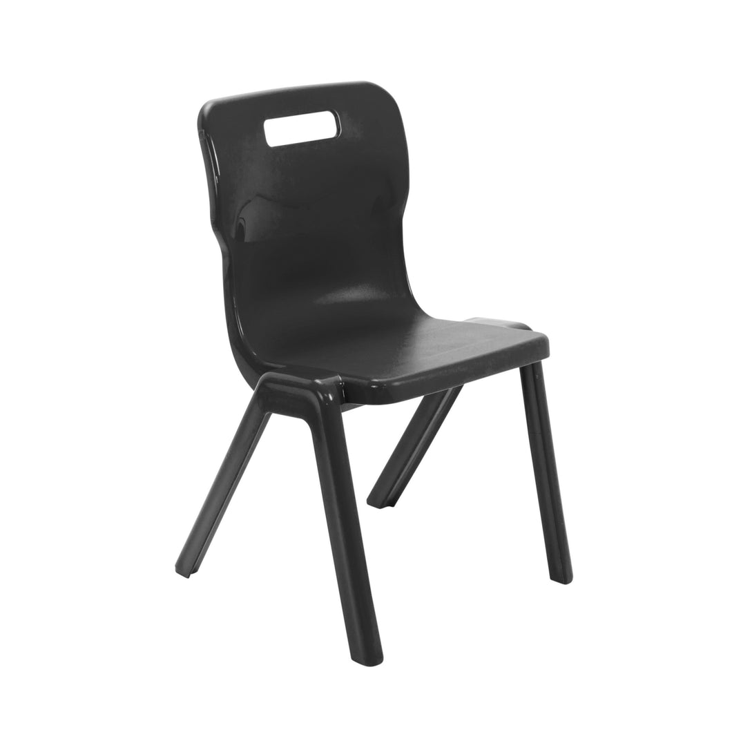 Recycled Titan One Piece Chair | Size 5 | Recycled Black