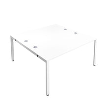 Load image into Gallery viewer, CB Bench with Cable Ports: 2 Person | 1400 X 800 | White/White