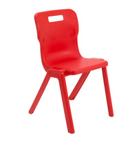 Load image into Gallery viewer, Titan One Piece Chair | Size 6 | Red