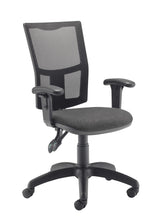 Load image into Gallery viewer, Calypso 2 Mesh Office Chair with Adjustable Arms | Charcoal