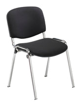 Load image into Gallery viewer, Club Chair with Chrome | Black/Chrome