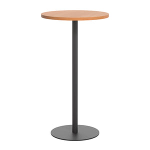 Contract Table High | 600mm | Beech/Black