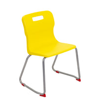 Load image into Gallery viewer, Titan Skid Base Chair | Size 4 | Yellow