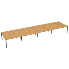 Load image into Gallery viewer, CB Bench with Cut Out: 8 Person | 1400 X 800 | Beech/Silver
