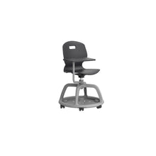 Load image into Gallery viewer, Arc Community Swivel Chair With Arm Tablet | Anthracite