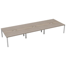 Load image into Gallery viewer, CB Bench with Cut Out: 6 Person | 1400 X 800 | Grey Oak/White