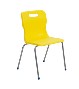 Titan 4 Leg Chair | Size 6 | Yellow