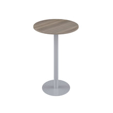 Load image into Gallery viewer, Contract Table High | 600mm | Grey Oak/Silver