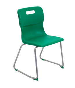 Titan Skid Base Chair | Size 5 | Green