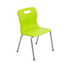 Load image into Gallery viewer, Titan 4 Leg Chair | Size 2 | Lime