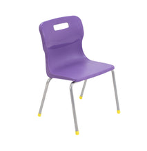 Load image into Gallery viewer, Titan 4 Leg Chair | Size 3 | Purple