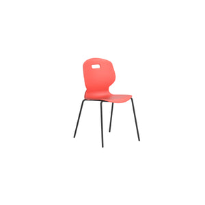 Arc 4 Leg Chair | Size 6 | Coral