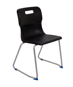 Titan Skid Base Chair | Size 6 | Black