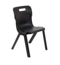 Load image into Gallery viewer, Titan One Piece Chair | Size 5 | Black