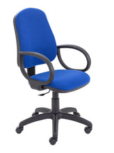 Load image into Gallery viewer, Calypso 2 Single Lever Office Chair with Fixed Back and Fixed Arms | Royal Blue